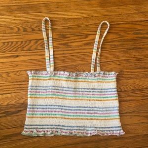 Small PacSun pastel tank top.